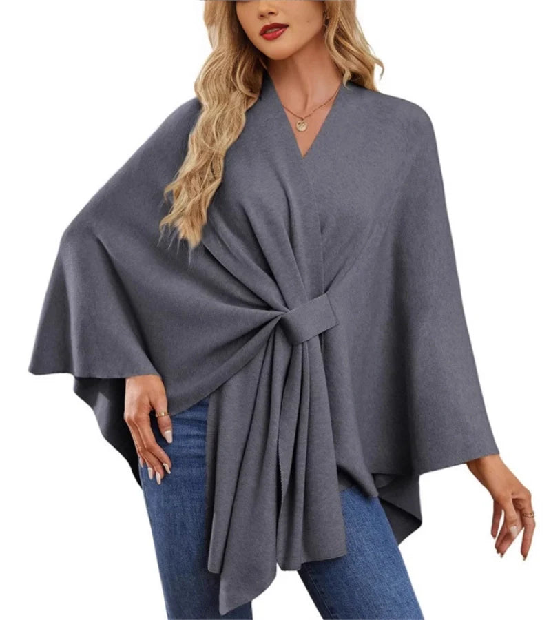 Marisa | Chic og alsidig poncho-cape