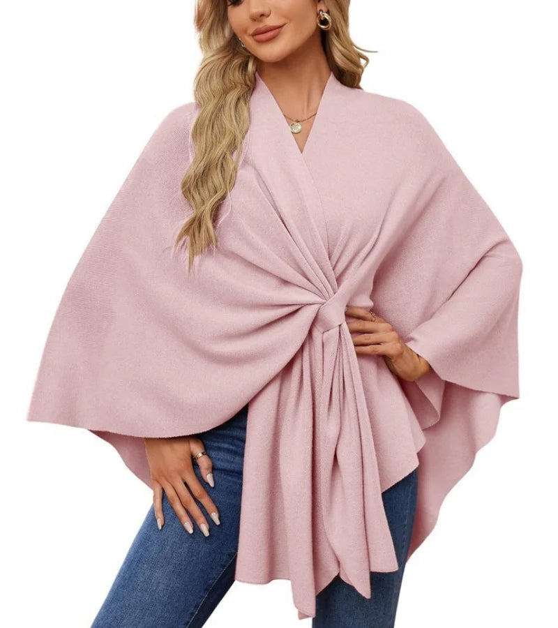 Marisa | Chic og alsidig poncho-cape