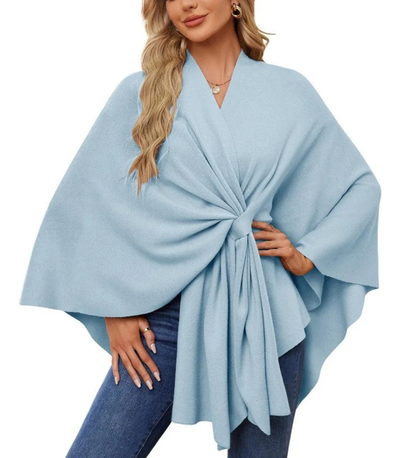 Marisa | Chic og alsidig poncho-cape