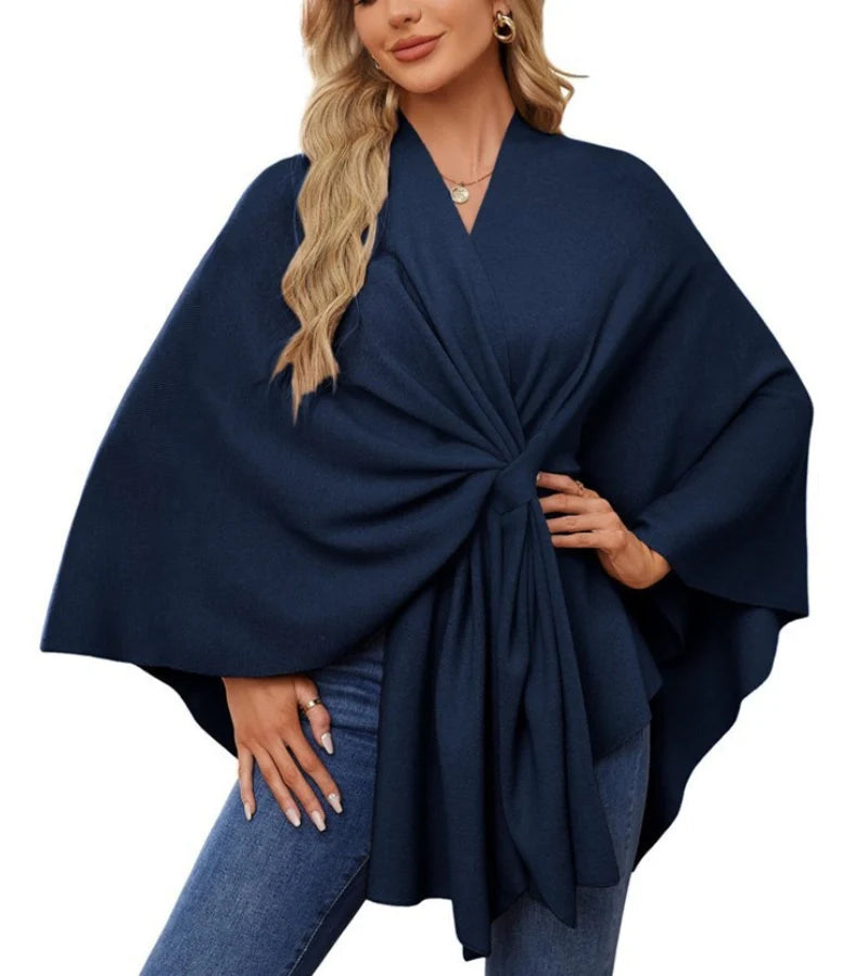 Marisa | Chic og alsidig poncho-cape
