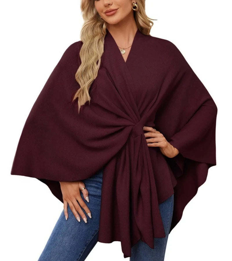 Marisa | Chic og alsidig poncho-cape