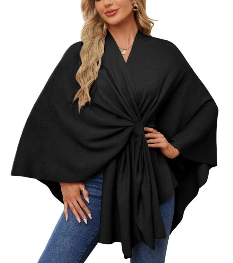 Marisa | Chic og alsidig poncho-cape