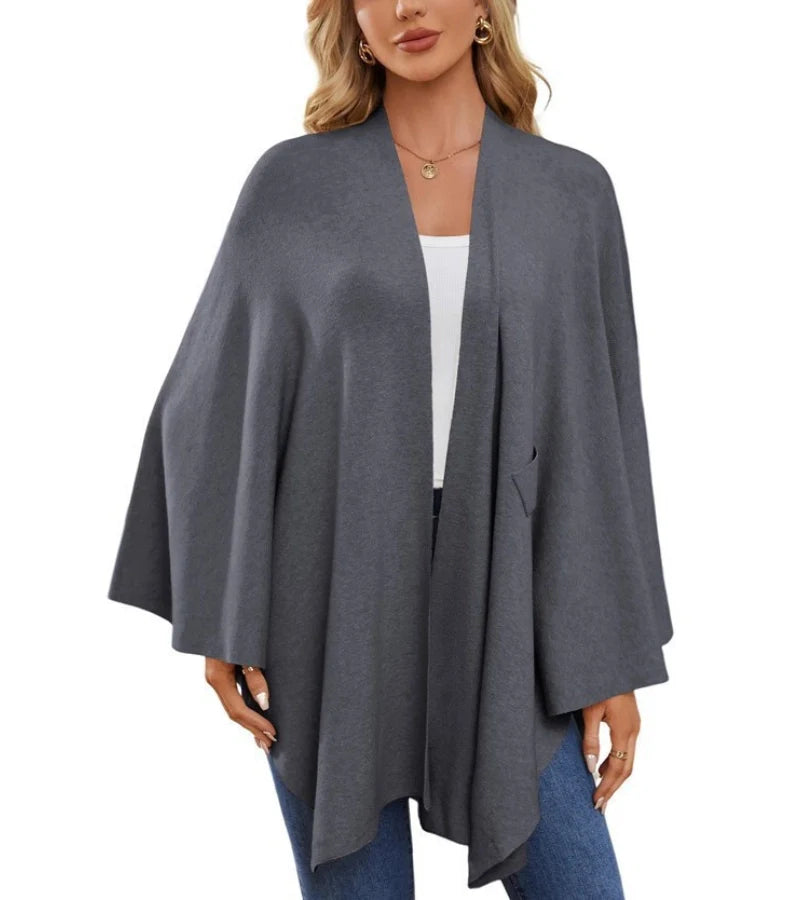 Marisa | Chic og alsidig poncho-cape
