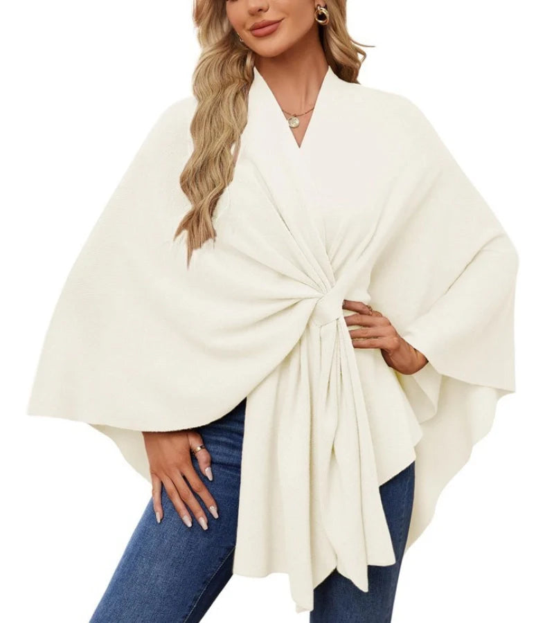 Marisa | Chic og alsidig poncho-cape