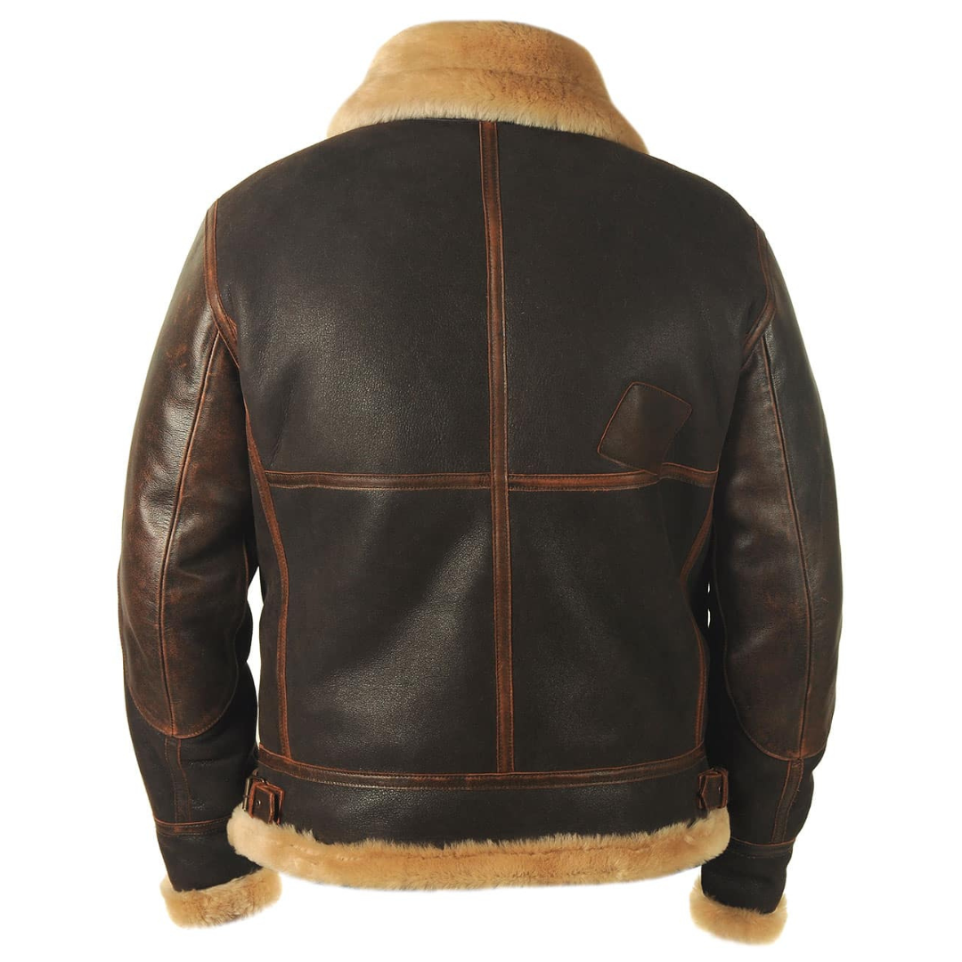Maverick — Limited Aviatorjakke med Lammeskind
