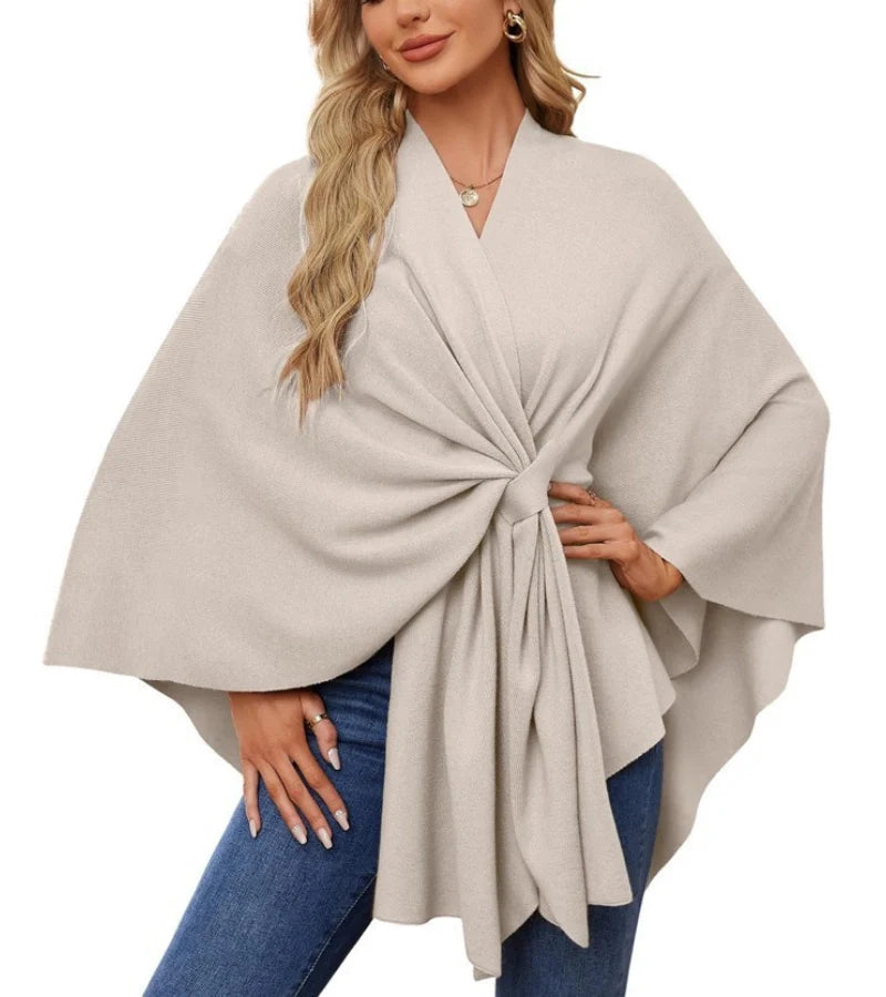 Marisa | Chic og alsidig poncho-cape
