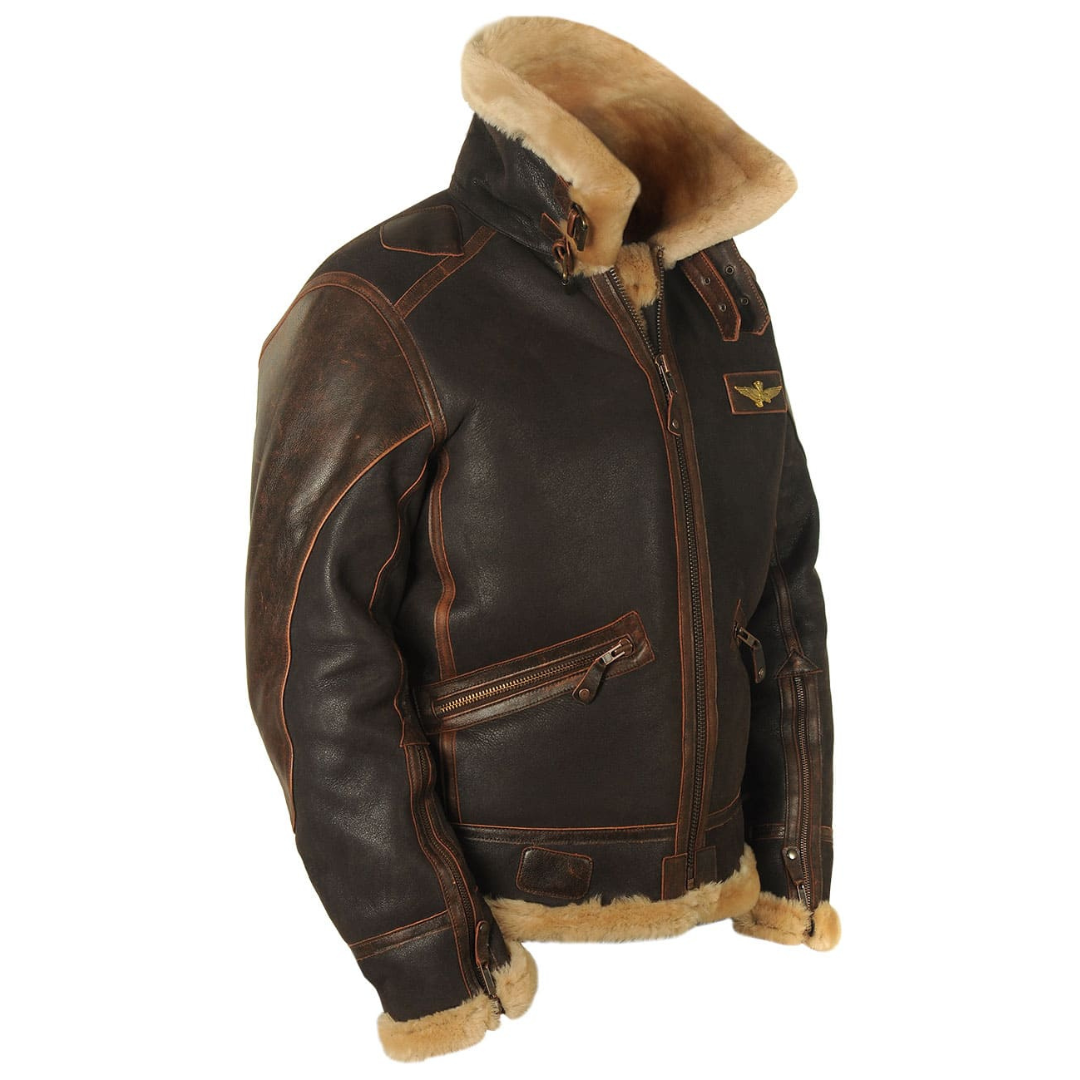 Maverick — Limited Aviatorjakke med Lammeskind