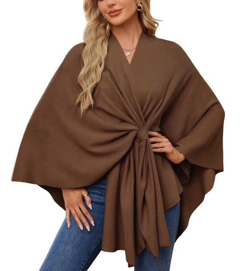 Marisa | Chic og alsidig poncho-cape