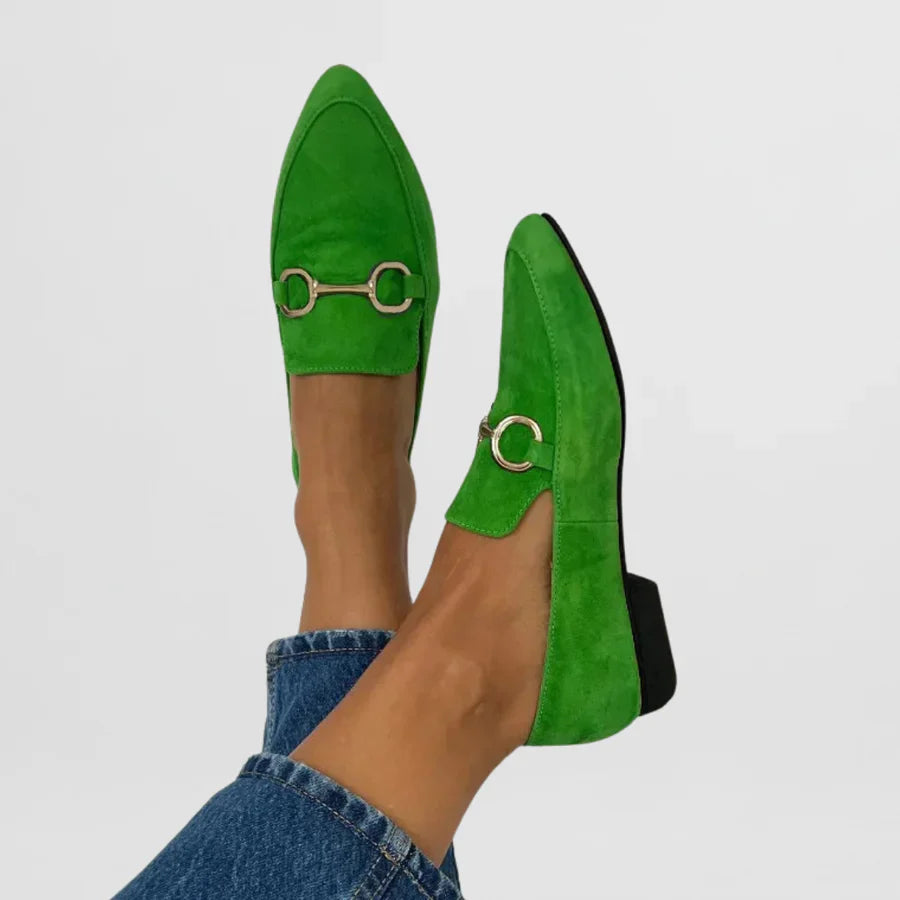 Lorette | Farverige og elegante boho-loafers