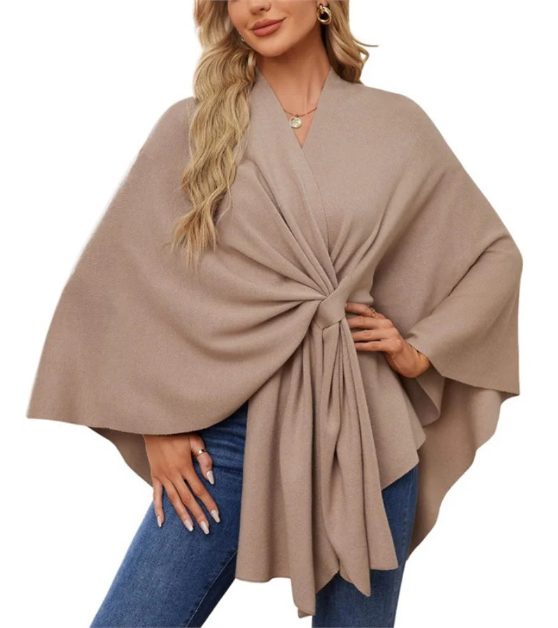 Marisa | Chic og alsidig poncho-cape