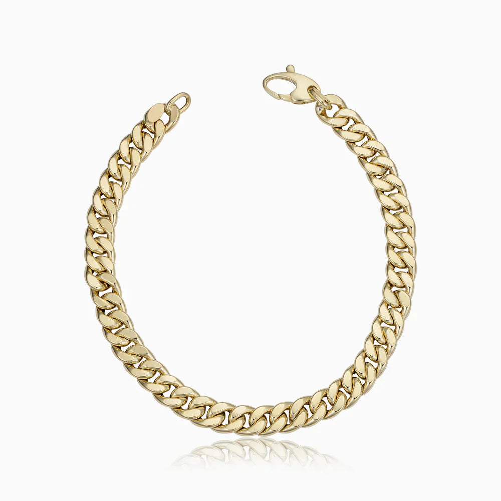 Sommer cubansk armbånd | 18k Guld