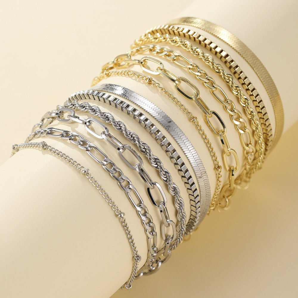 Ellis Renner armbåndssæt | 18K Guld