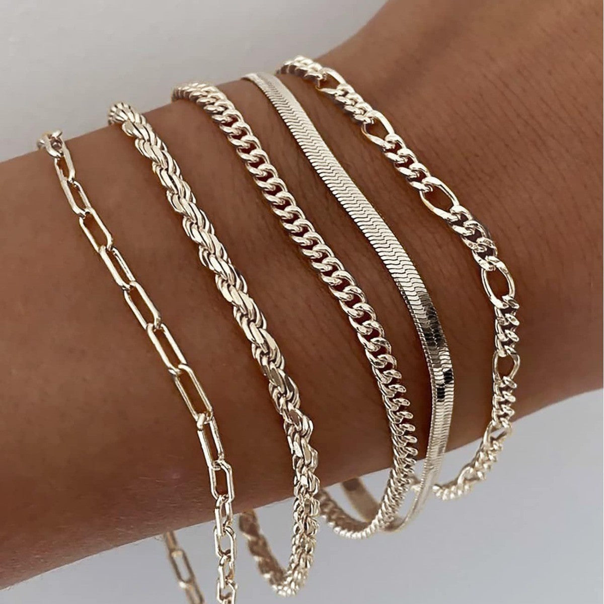 Ellis Renner armbåndssæt | 18K Guld