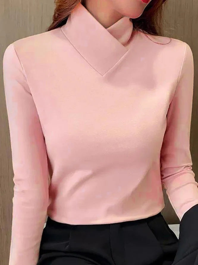 Stazia™ – Elegant Rullekrave Trøje