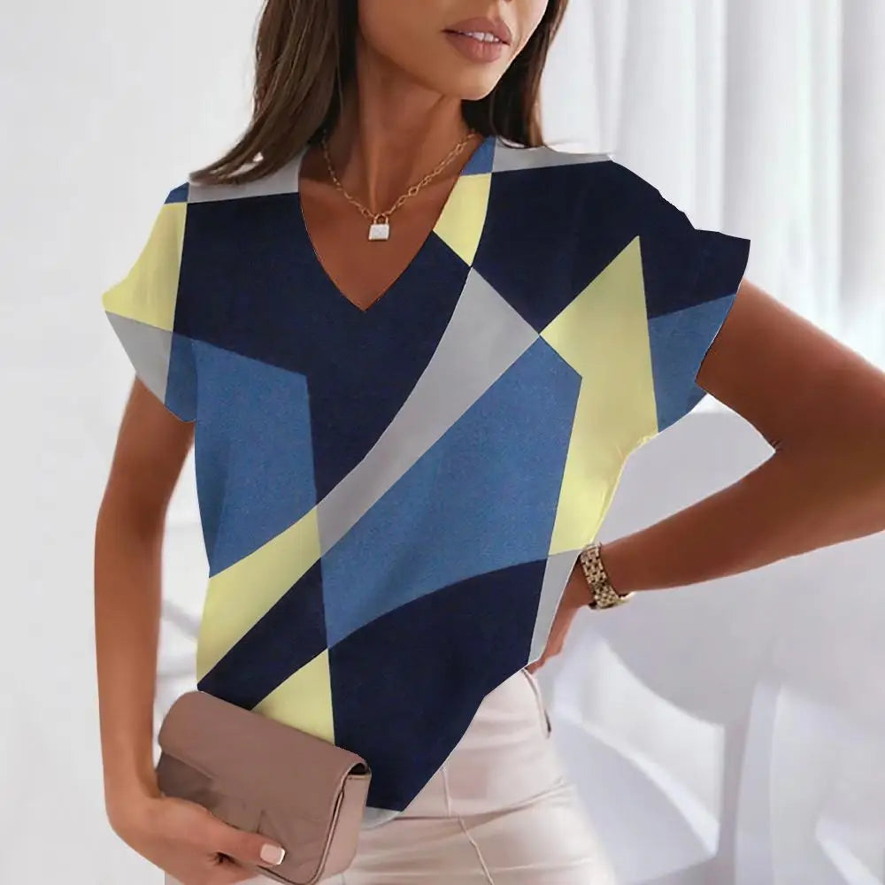 Chiara | Patchwork-bluse