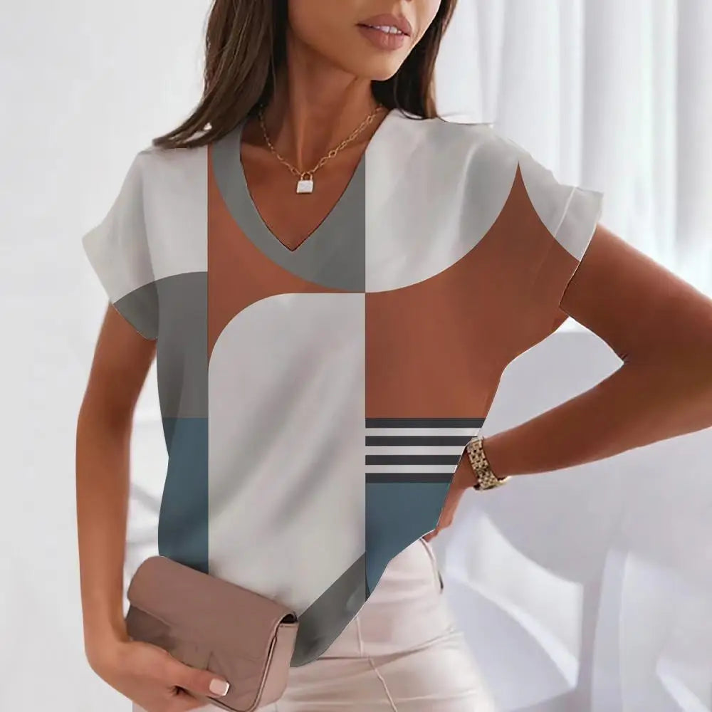 Chiara | Patchwork-bluse