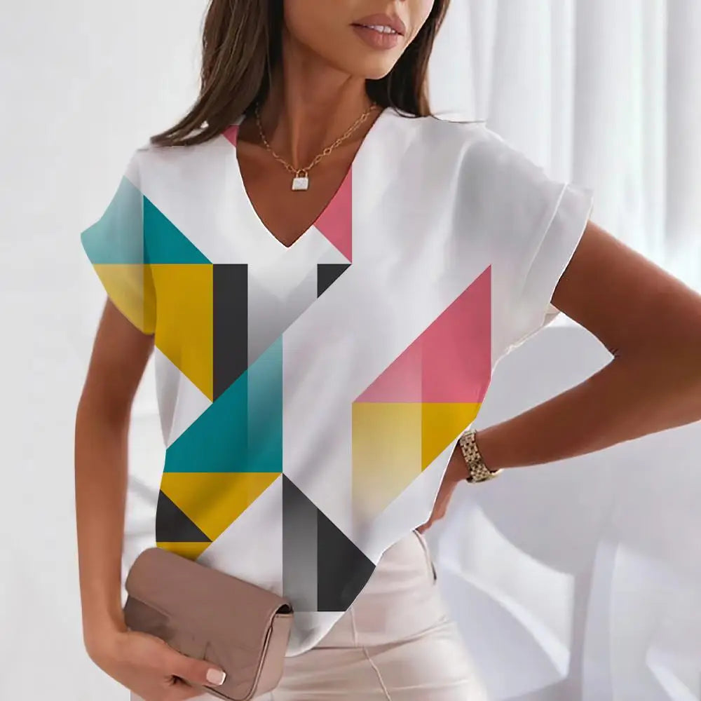Chiara | Patchwork-bluse