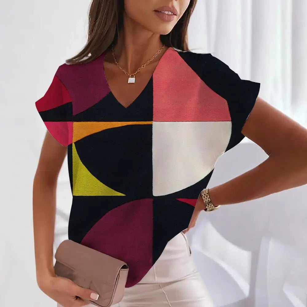 Chiara | Patchwork-bluse