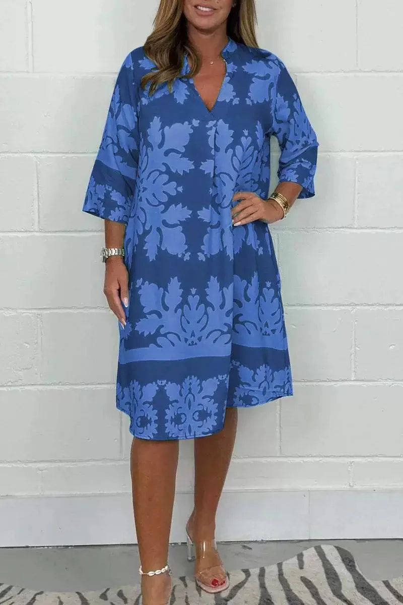 Kaleide™ – Elegant kjole med print