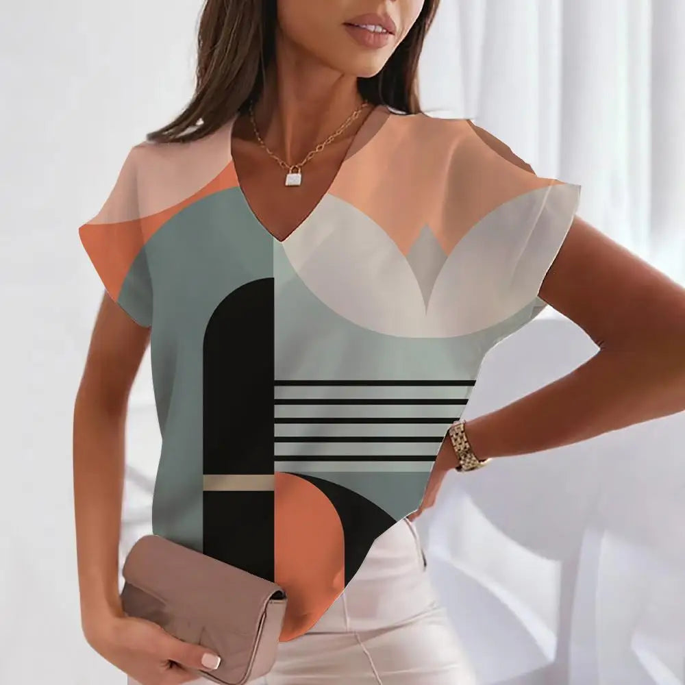 Chiara | Patchwork-bluse