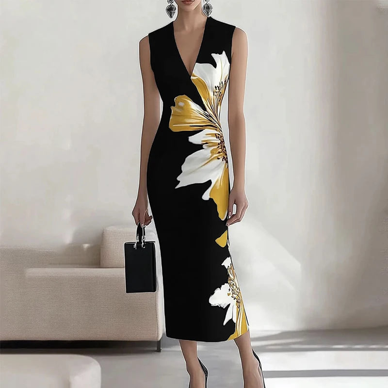 Kaleide™ – Elegant blomstret kjole