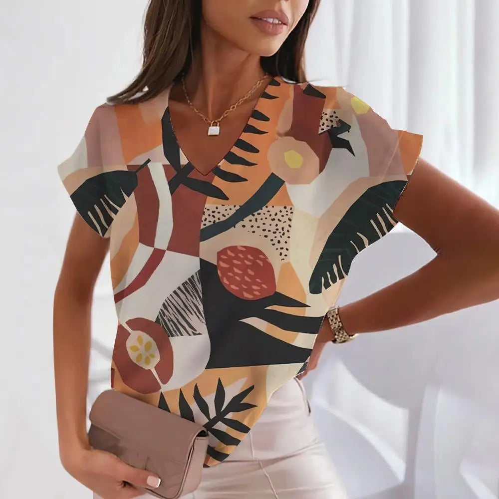 Chiara | Patchwork-bluse
