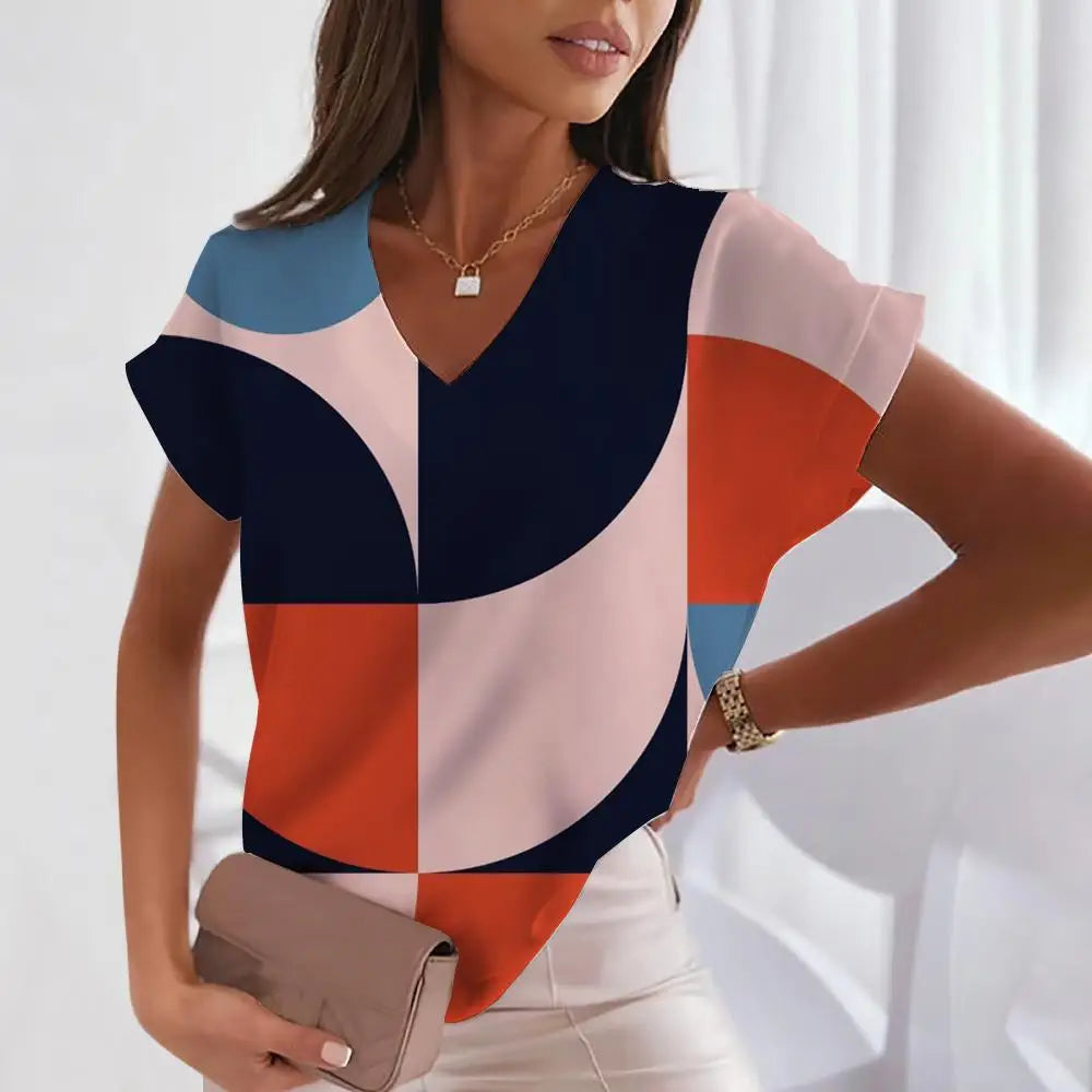 Chiara | Patchwork-bluse