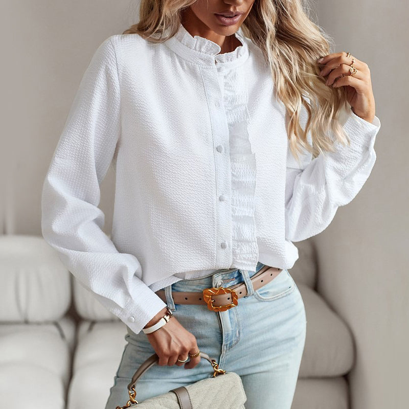 Nala | Bluse med flæser