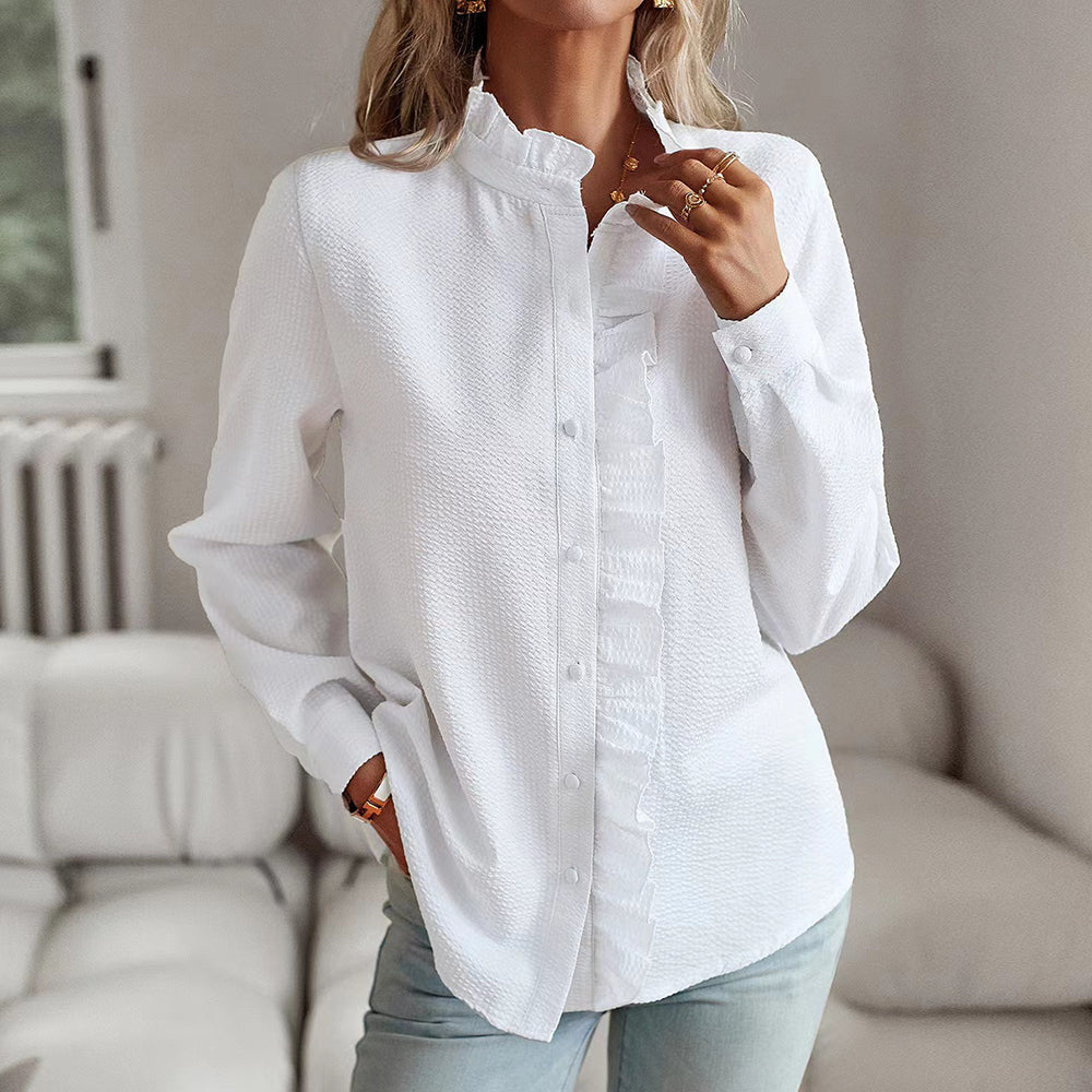 Nala | Bluse med flæser