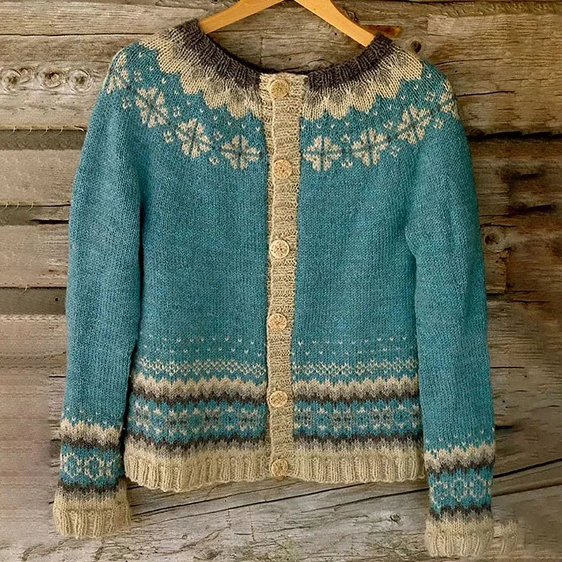 Allaira | Vintage islandsk kardigan