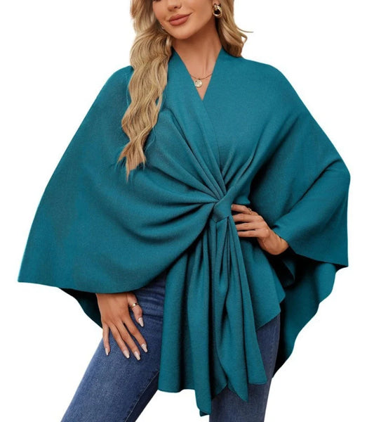 Marisa | Chic og alsidig poncho-cape