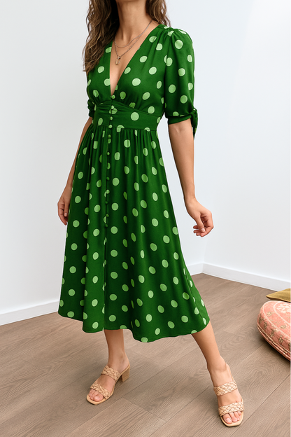 Kaleide™ – Elegant kjole med prikker