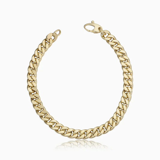Sommer cubansk armbånd | 18k Guld