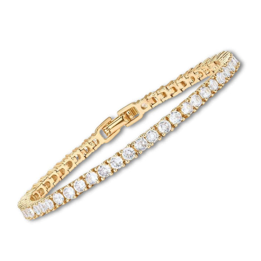 Tennisarmbånd | 18K Guld