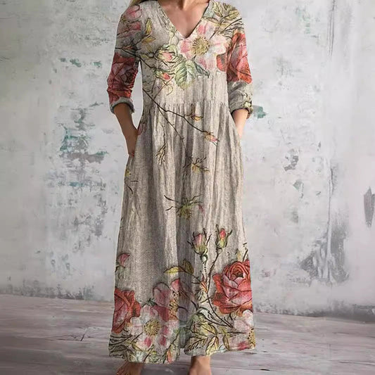 Kaleide™ - Elegant kjole i hør