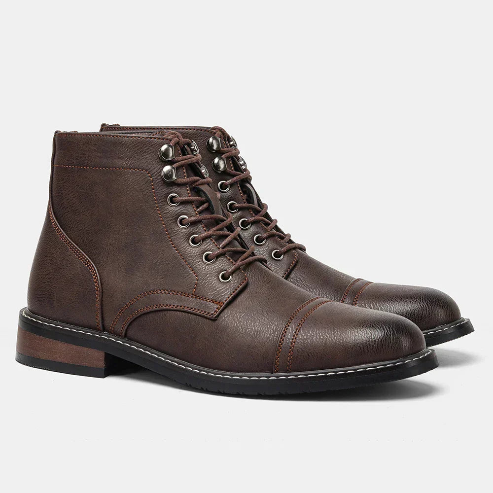 Keith | Vintage Cap-Toe Derby-støvler