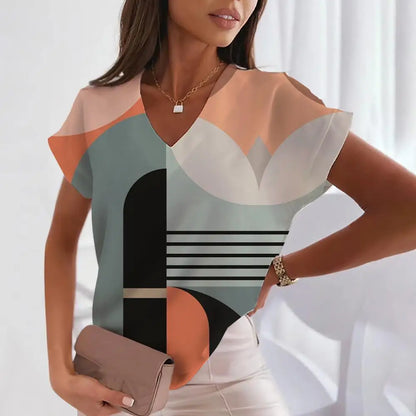 Chiara | Patchwork-bluse