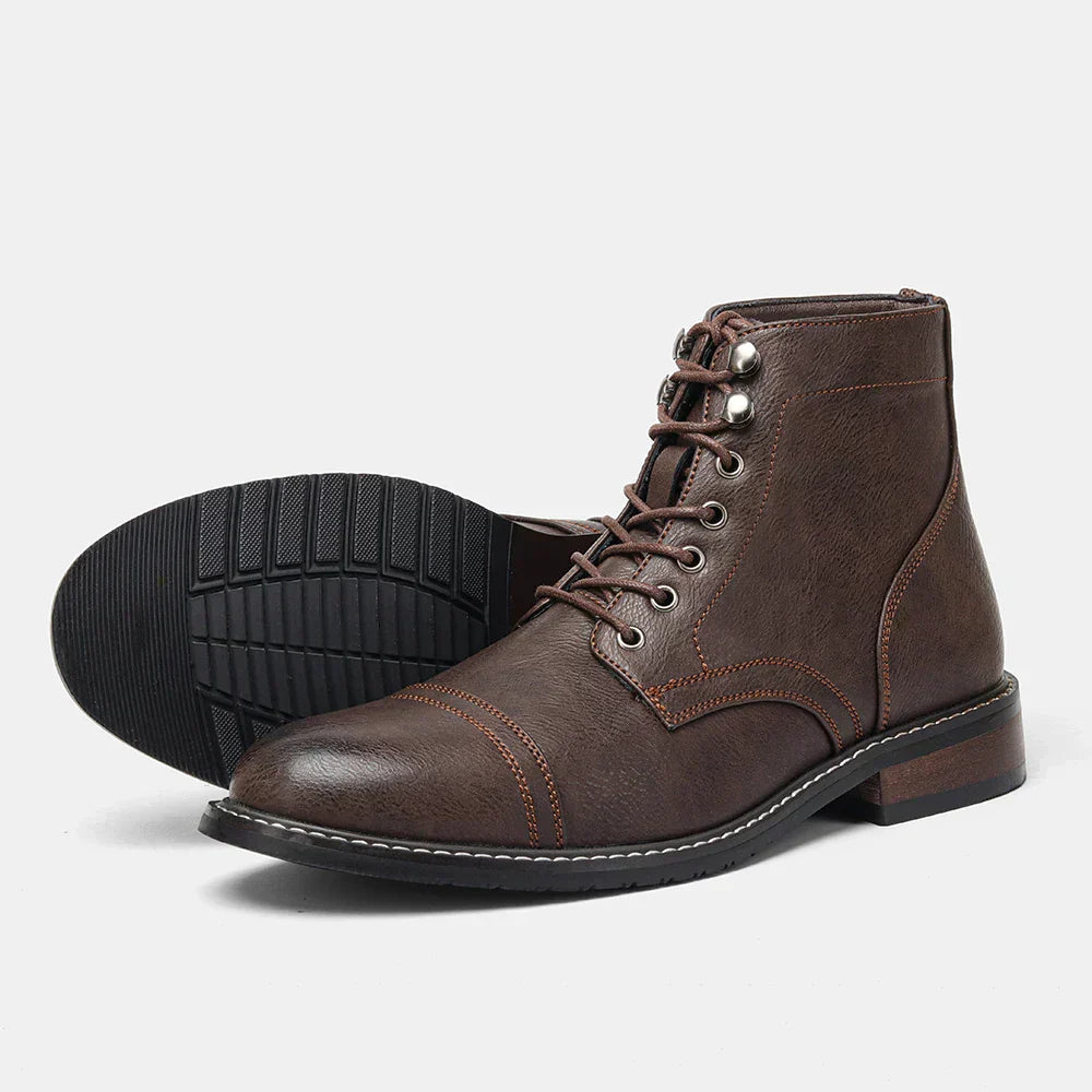 Keith | Vintage Cap-Toe Derby-støvler