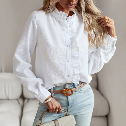 Nala | Bluse med flæser
