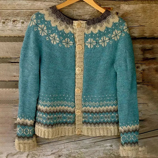 Allaira | Vintage islandsk kardigan