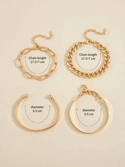 Elan Mercer armbåndssæt | 18K Guld